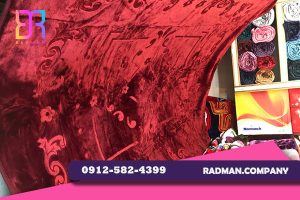 قیمت پتوی تک رنگ گل برجسته نرمینه