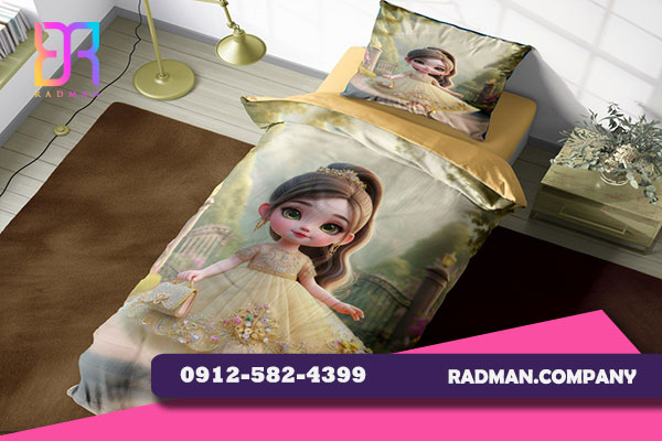 روتختی دخترانه کیوت یک نفره