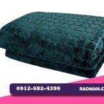 قیمت پتو نرمینه گل برجسته دونفره عمده