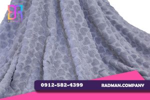 صادرات پتو یک نفره قلبی مسافرتی تیسا