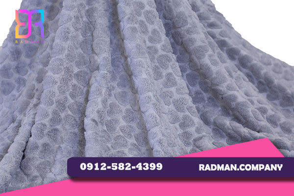 صادرات پتو یک نفره قلبی مسافرتی تیسا