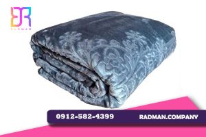 قیمت عمده پتو گل برجسته دونفره زنبق