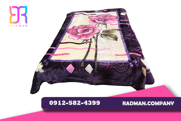 خرید پتو دونفره نیکوبافت مدل زمرد