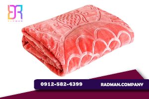 فروش پتوی لاله یکنفره گلدار