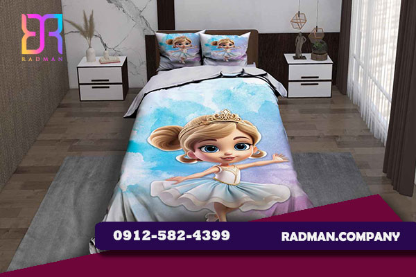 سرویس خواب 4 تکه دخترانه ایرانی