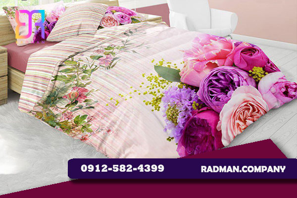 روتختی های گلدار سه بعدی دونفره