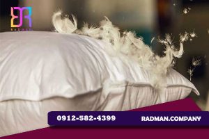 پخش عمده بالش پر مرغ زیپ دار