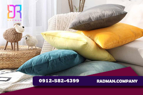 بالش پر مرغ قیمت عمده تولیدی رادمان