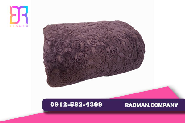 طراحی گل برجسته پتوی تیسا