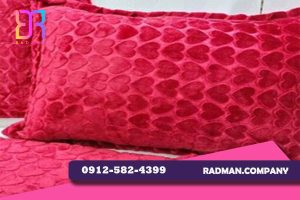 نمونه طرح روبالشتی مخمل جهت انتخاب همکاران