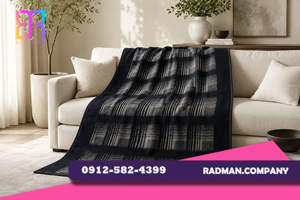 خرید و قیمت پتو نمدی اعلا از غرفه پارچه و تریکو شاهرخ