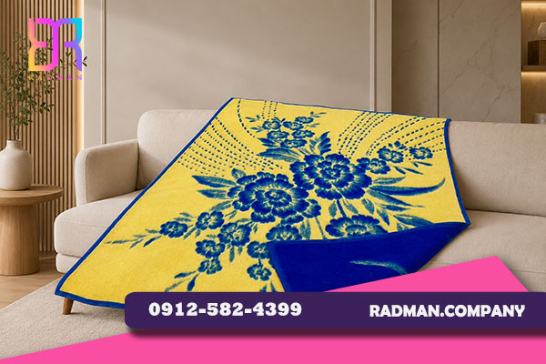 پتو مدل نمدی سایز 160x220 سانتی متر