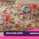 قیمت روبالشتی مخمل نقره کوب
